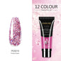 Nail Art Glitter Powder Extension Glue Painless And Quick Extension Glitter Crystal Extension Glue