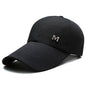 Autumn Simple Stick M Ball Cap Female Outdoor Fishing Lengthened Brim