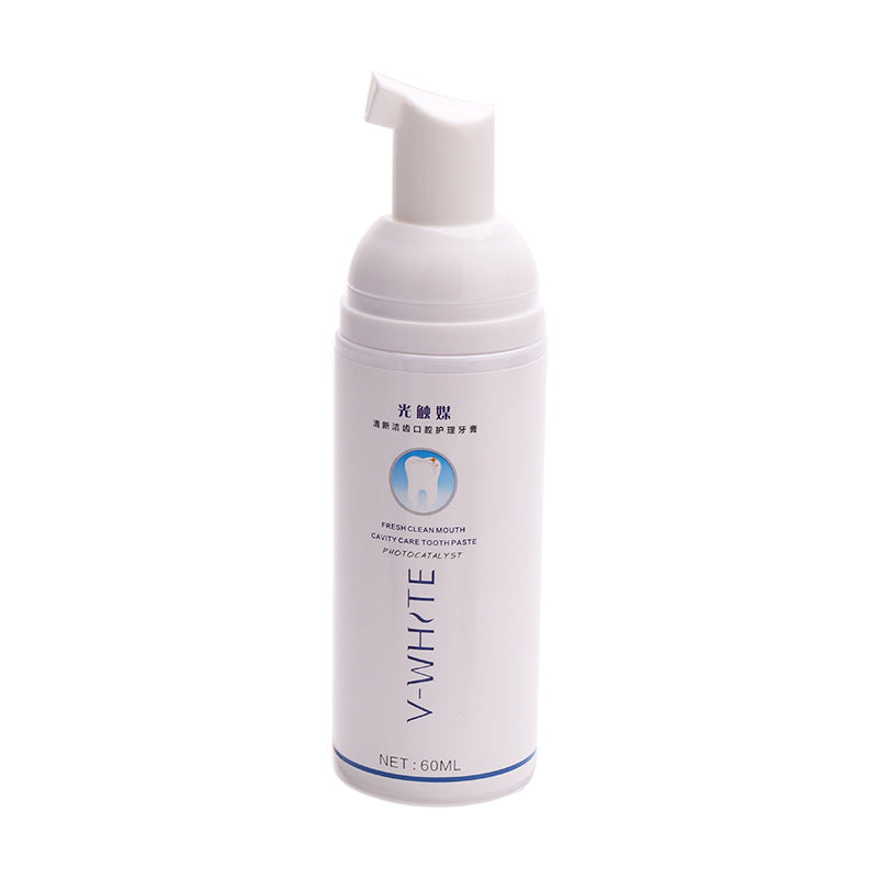 Foam toothpaste mouthwash