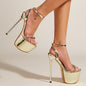 European And American Fashion Models Runway High Heels