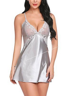 Ladies Lace Sling Pajamas