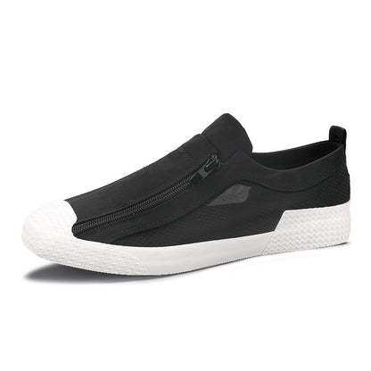 Trendy casual canvas sneakers