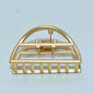 Golden hair accessory hair clip