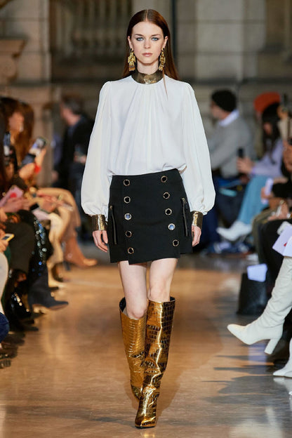 Women's Fashion Pointed Toe Stiletto Knee Boots