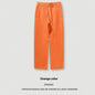 Autumn And Winter Youth Solid Color Loose Sports Pants With Thick Velvet