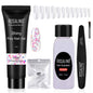 Extension Gel Polish Kit For Manicure Poly Nail Gel Set For
