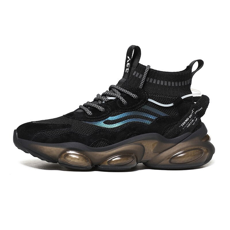 High elasticity comfortable popcorn sneakers