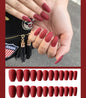 Frosted ballet  nails