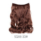 Women's Big Wavy Long Curly Hair Extensions Are Naturally Fluffy And No Trace