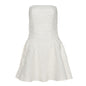 High Waist Slim Sexy Zipper Tube Top Halter Dress Women