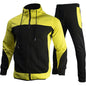Hooded Autumn Jacket Sports Casual Suit Men