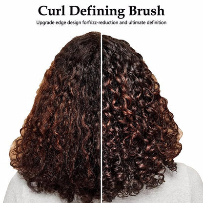 Curling Comb, Men's And Women's Curling Comb, Suitable For Styling And Shaping Long Hair, Wavy Hair With Damaged Hair Quality, Blue, Banned Platform Amazon