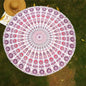 Microfiber Beach Quick-drying Tassel Printed Shawl