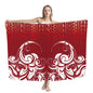Cover Shawl Hawaiian Travel Beach Bath Towel Polynesian Seaside Quick-drying Wrap Yarn