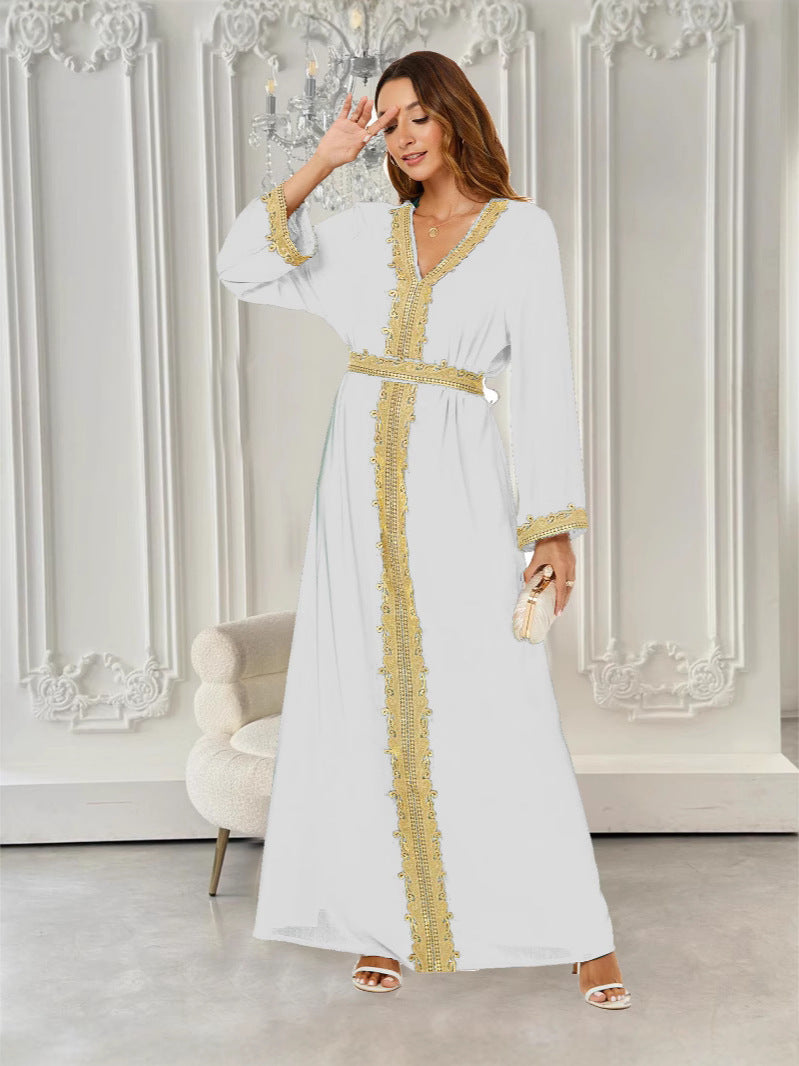 Middle East European And American Arab Women's Dress Dress