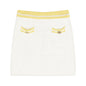 Temperament Sleeveless Vest Knitted Sweater Women's Suit Skirt