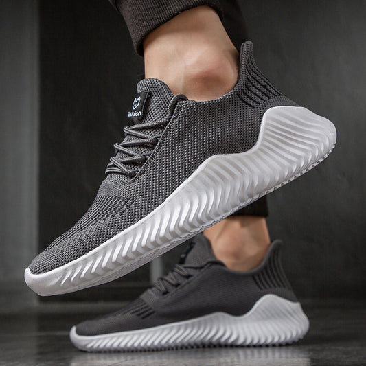 Men's Shoes Breathable Flying Shoes Sports Casual Shoes Trend Light Running