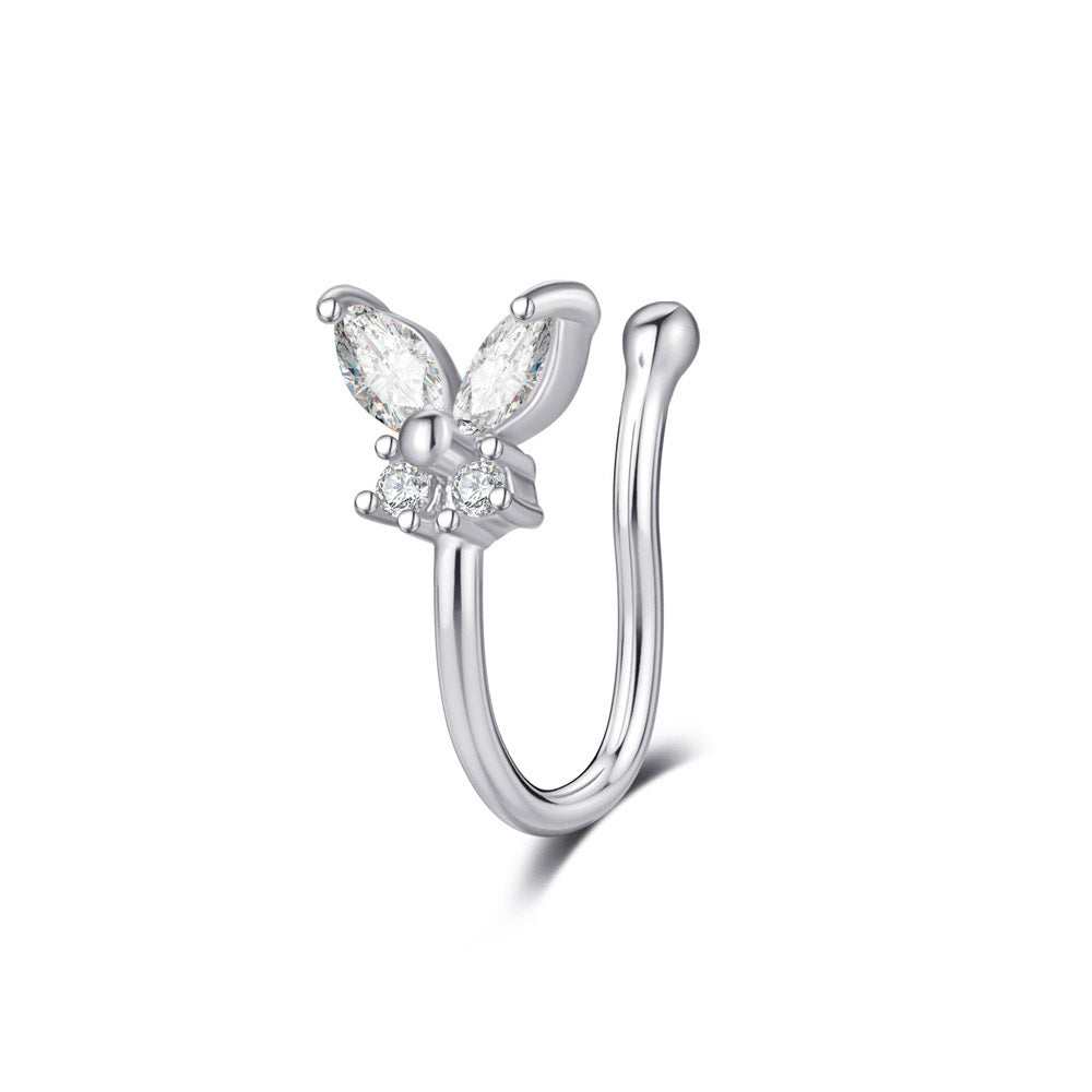 Non-perforated U Nose Clip