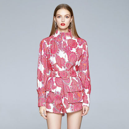 Women's floral suit