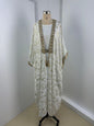 Muslim Women's One-piece Dress Bronzing Robe Abaya