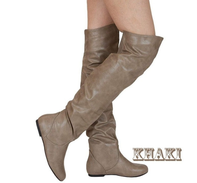 Inner Height Women's Shoes Over-the-knee Boots