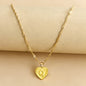 26 English Initial Letter Pendant Necklaces For Women