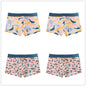 Men's boxer briefs breathable antibacterial four-corner men's pants