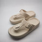 EVA Buckle Flip-flop Fashion Non-slip Slip-on Slippers Outdoor Dual-use Beach Shoes