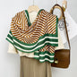 Cotton And Linen Scarf Thin And Silky Shawl Travel Sun-proof Beach Towel For Women