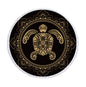 New round beach towel