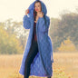 Loose knit cardigan long sweater