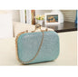 Women Handbag Evening Bags For Party New Women Chain Shoulder Bag Ladies Fashion Gold Clutch Box Bag Women Messenger