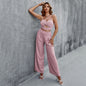 Temperament Commute Solid Color Vest Korean Pants Suit