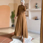 Skirt Suit Middle East Arab Long Sleeve Shirt Dress