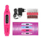 Nail Pen Polisher USB Cable Portable Manicure Sharpener Nail Tools