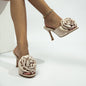Rose Ladies Stiletto Heel High Heels