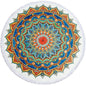Microfiber 3D Printed Round Beach Towel