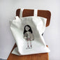Women's Handbag Canvas Tote Printed Shopping Bag