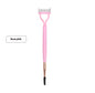 Steel Tooth Double Head Brow Groomer Mascara Brush Tool