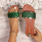 Fashion Casual Plus Size Outdoor Beach Simple Flat Slippers