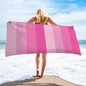 Microfiber Printed Beach Towel To Wipe Sweat