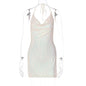 Lady Sexy Backless Halter Dress