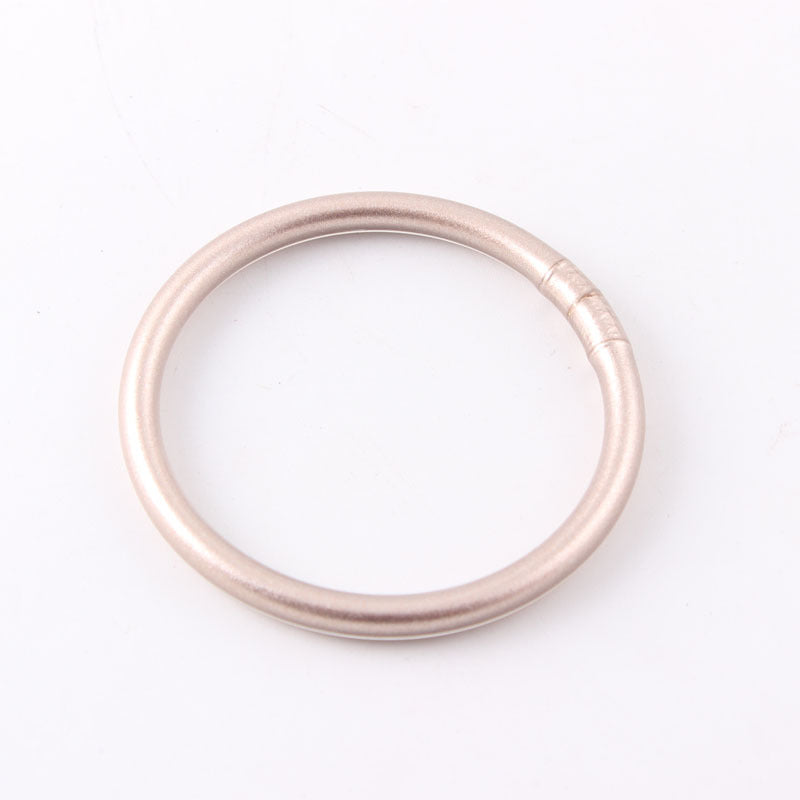 Women's Ins Fashion Shiny Silicone Bracelet