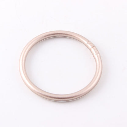 Women's Ins Fashion Shiny Silicone Bracelet