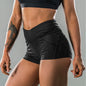 Sports shorts female tight hip sexy v-shaped peach hip high waist shorts yoga pants fitness pants