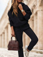 Ladies' Solid-color Long-sleeved Suit