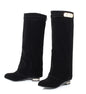 Flat Long Slimming Pants Boots