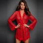 Lace-up 5color Women's Lace Pajamas