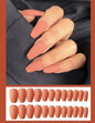 Frosted ballet  nails