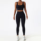 Quick-drying Tight Yoga Clothing Women's Pocket Running Sports Suit